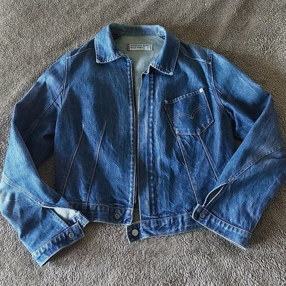 Levi's vintage cropped denim jacket